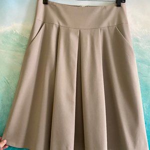 Pleated Work Skirt